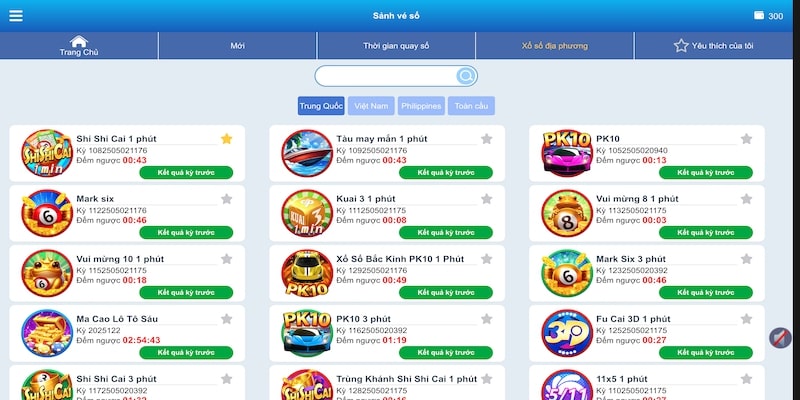 Chọn số TP trên nhiều thiết bị khác nhau